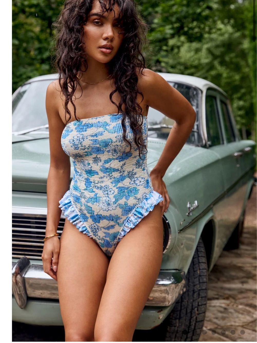 Cleonie Swim Bluebell Mailot one piece